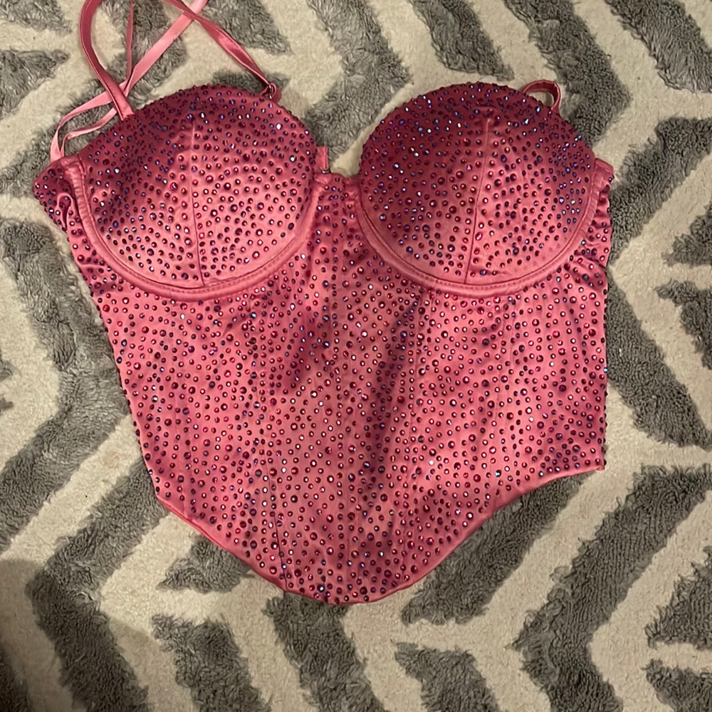 Pink corset top from Windsor
